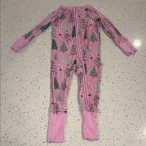 Little Sleepies Zippy {Pink Twinkling Trees}